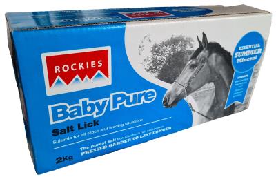 Rockies Baby Pure Salt Licks 2kg